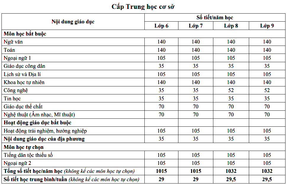 Học sinh học chương trình 2006 trong năm học 2022-2023 sẽ không lo ở lại lớp?