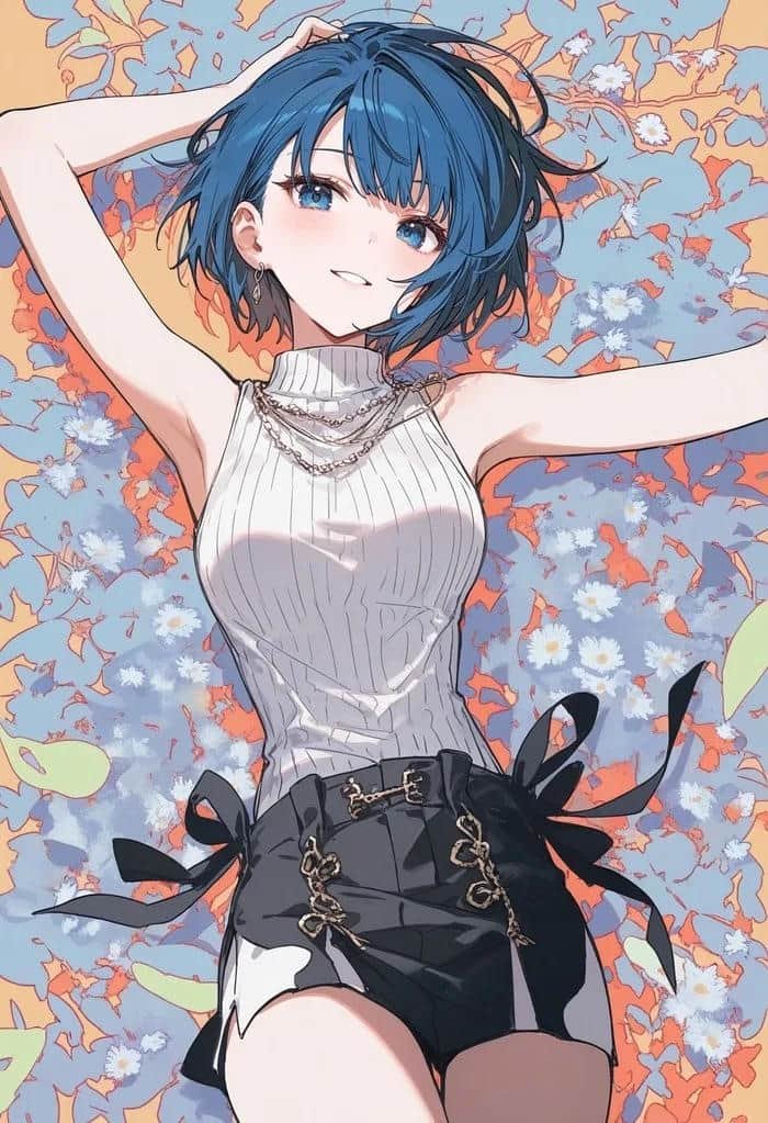 Ảnh anime con gái cá tính