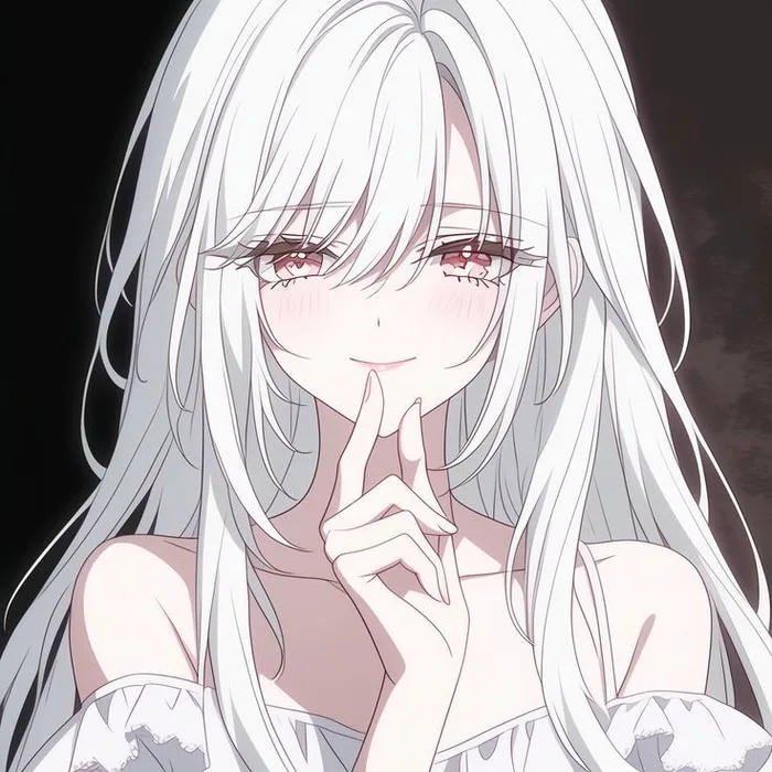 Ảnh anime con gái cute đội nón lá trong công viên