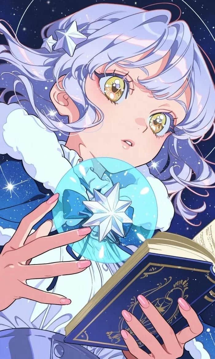 Hình anime girl cosplay trang phục chiến binh