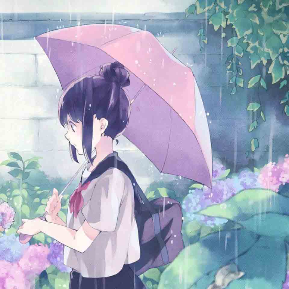 anh mua buon anime ngang 2560px 1440px 2k 8