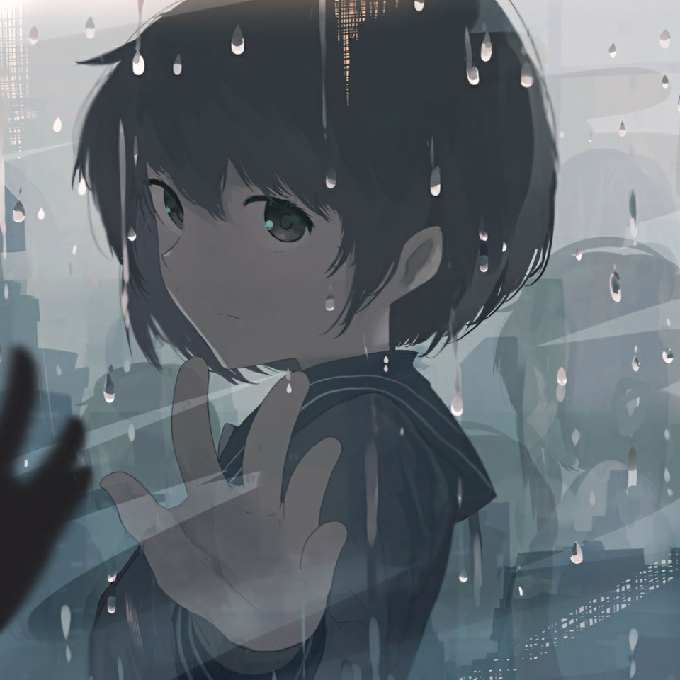 anh mua buon anime ngang 2560px 1440px 2k 2
