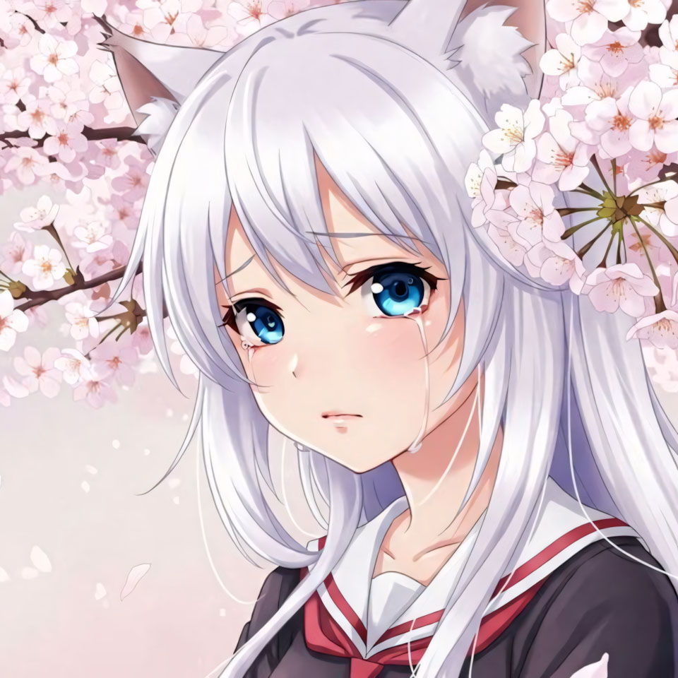anh anime girl khoc 960px 960px avatar 2