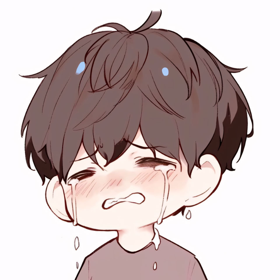 anh chibi buon khoc vuong 960px 960px avatar 10