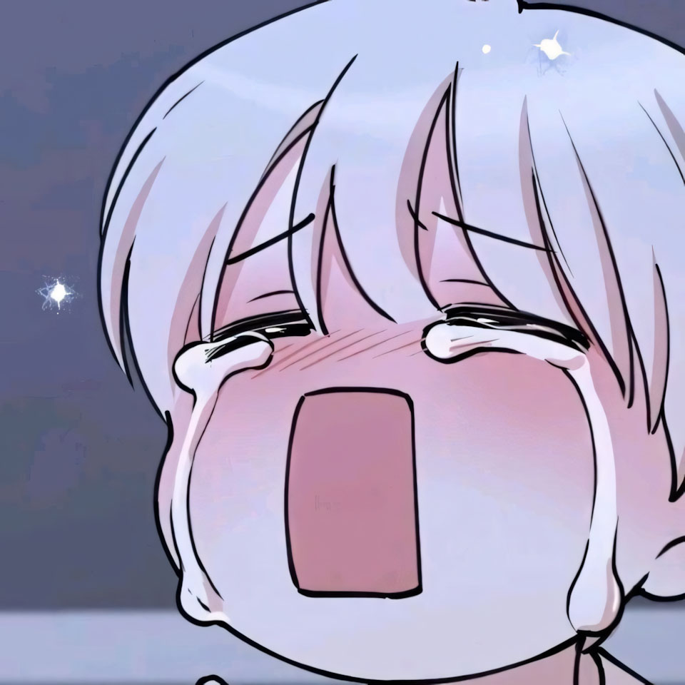 anh chibi buon khoc vuong 960px 960px avatar 1