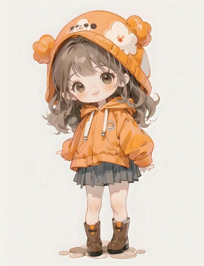 hình chibi anime nữ mini