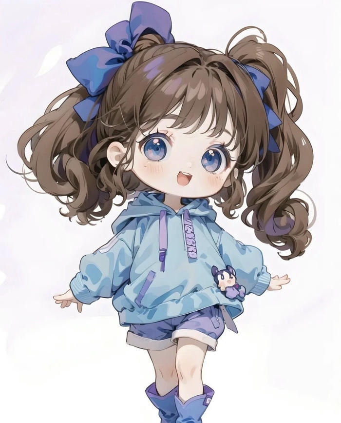 ảnh anime chibi nữ tinh nghịch
