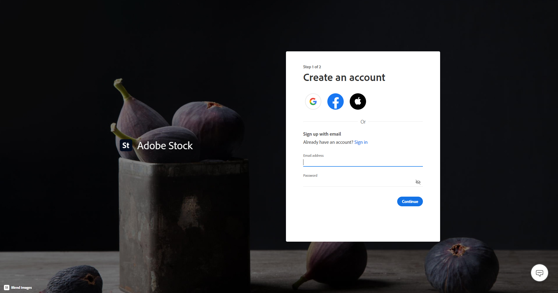 Đăng ký tài khoản bán hình ảnh online trên adobe stock dễ dàng