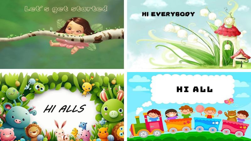 hình nền Powerpoint chào mừng