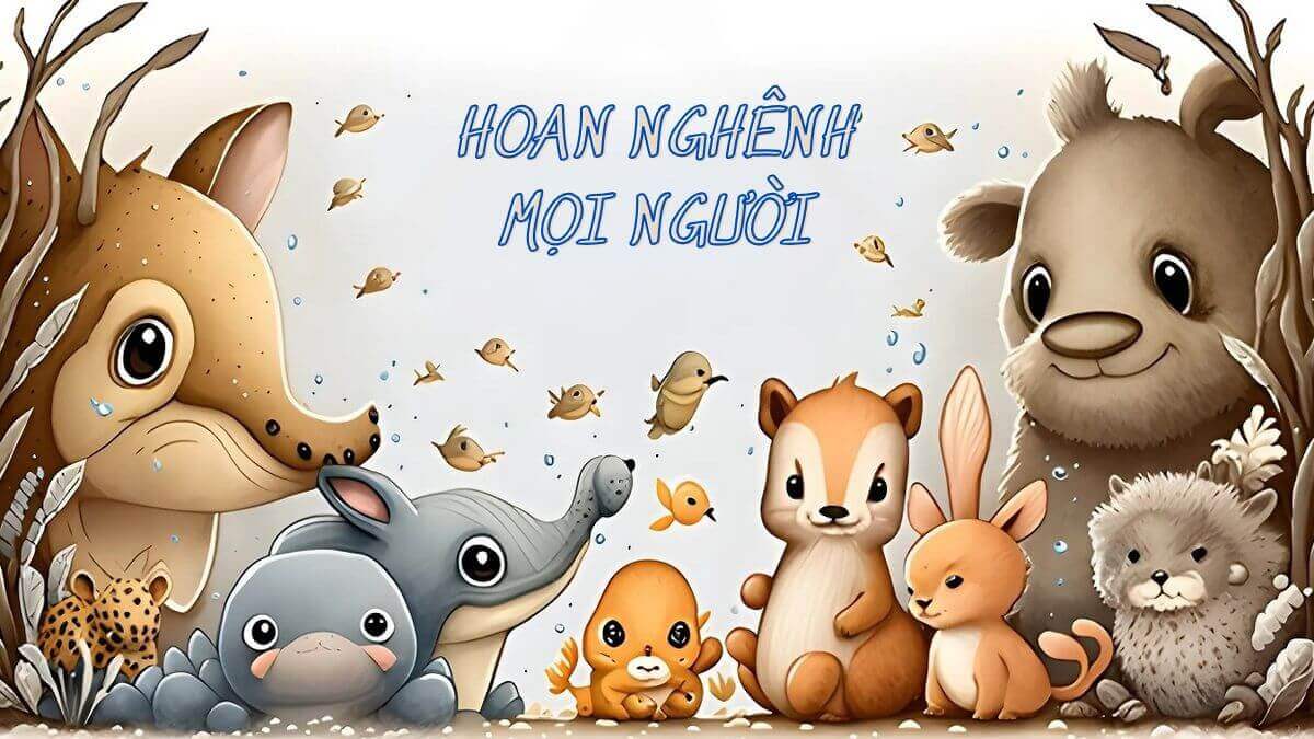 Nền Powerpoint hoan nghênh mọi người
