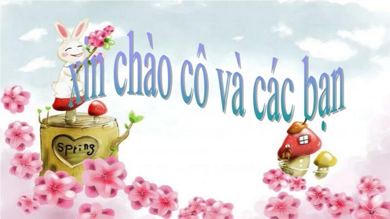 Hình nền Powerpoint xin chào ấn tượng