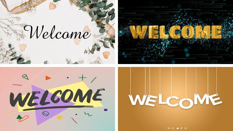 hình nền Powerpoint welcome đẹp