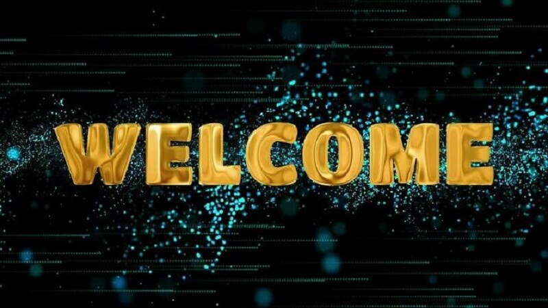 Nền slide welcome độc đáo