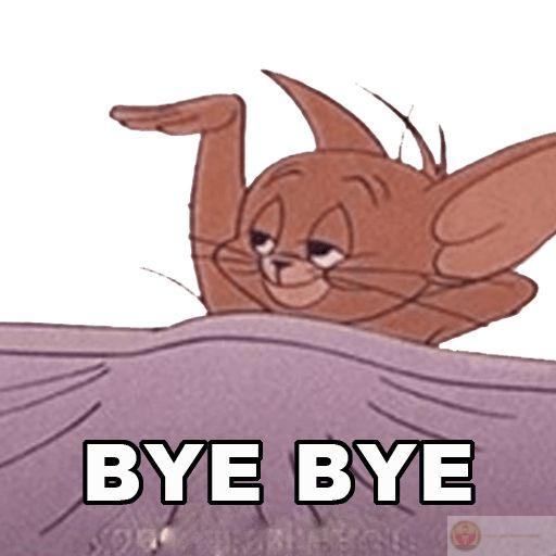 Meme tạm biệt buồn thể hiện tâm trạng lặng lẽ trong phút chia tay