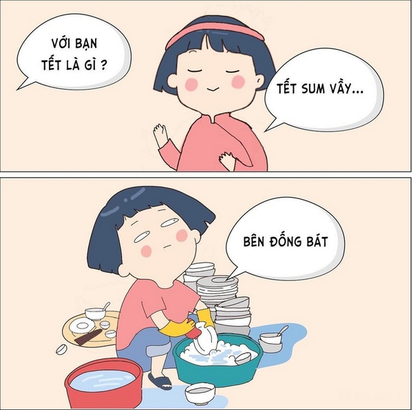 Anh che giam can ngay tet
