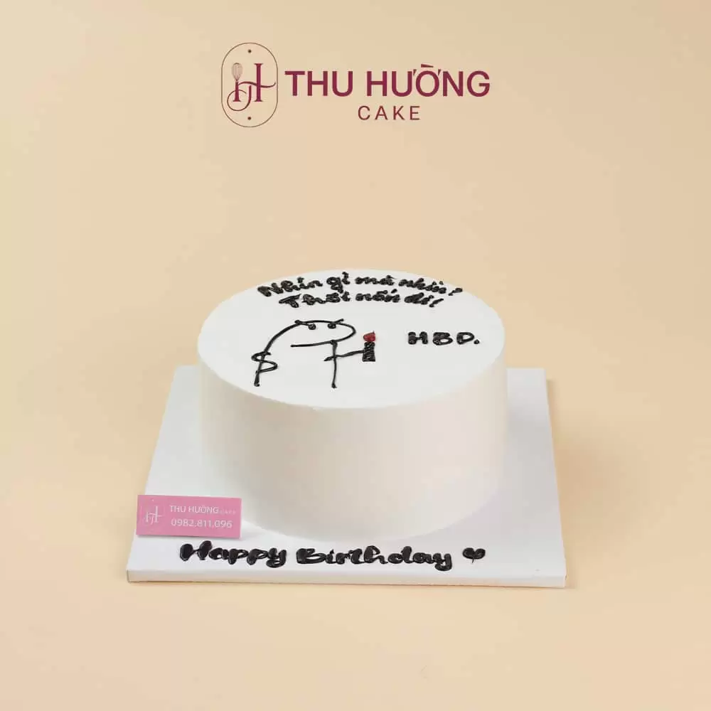 Bánh kem size nhỏ dễ thương