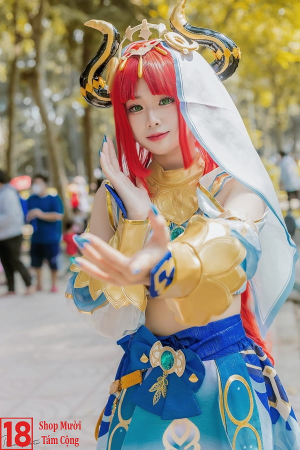 Gái Xinh Cosplay Nilou Genshin Impact (1)