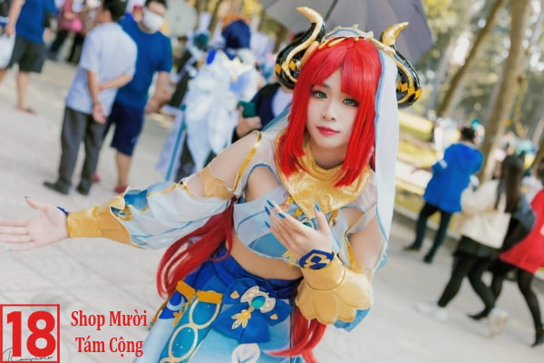Gái Xinh Cosplay Nilou Genshin Impact (2)