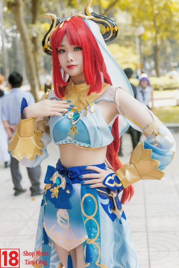 Gái Xinh Cosplay Nilou Genshin Impact (3)