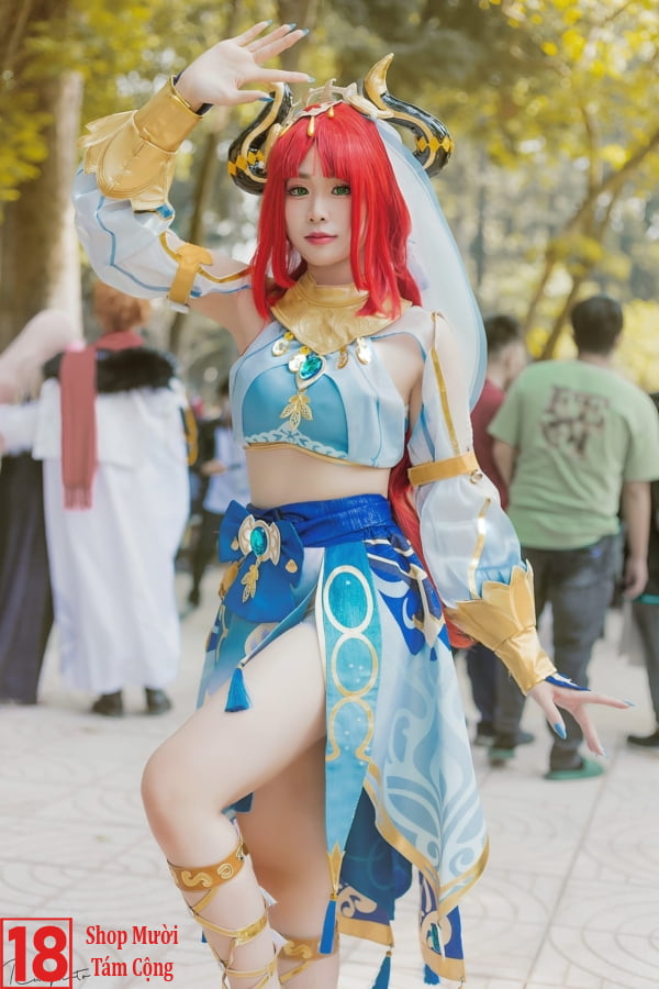 Gái Xinh Cosplay Nilou Genshin Impact (4)