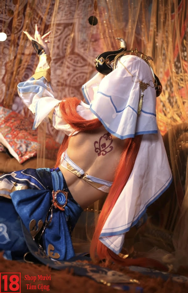 Gái Xinh Cosplay Nilou Genshin Impact (5)