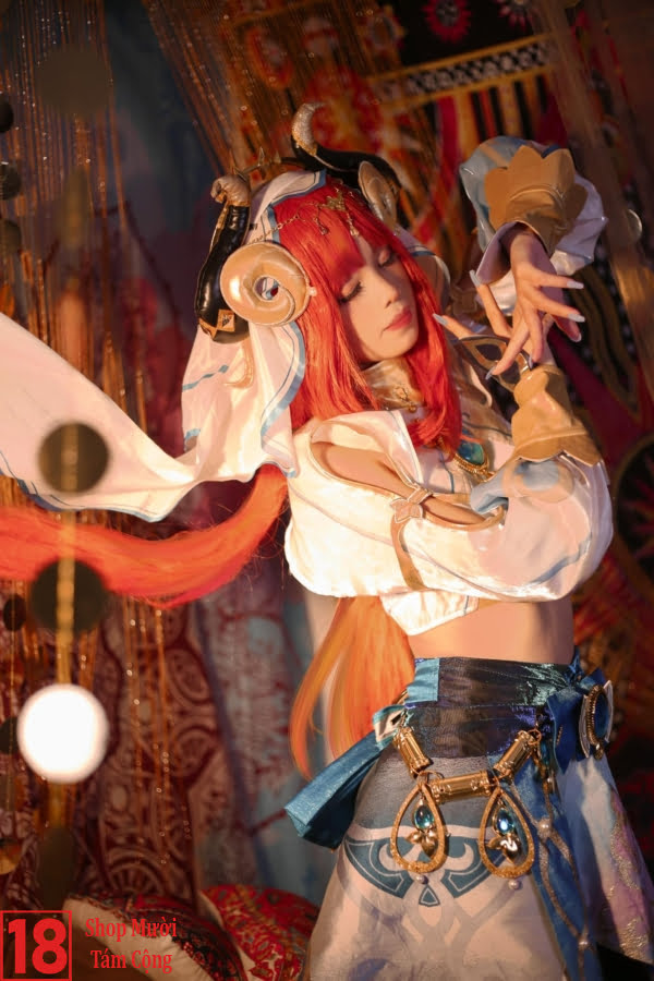 Gái Xinh Cosplay Nilou Genshin Impact (6)