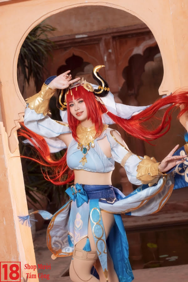 Gái Xinh Cosplay Nilou Genshin Impact (7)