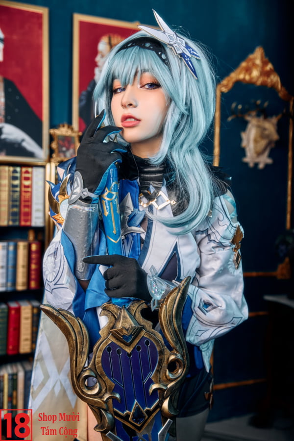 Cosplay Eula Nhân Vật Trong Genshin Impact (2)