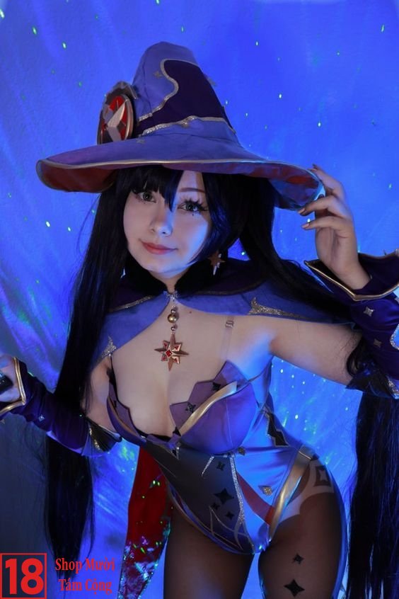 Genshin Impact Cosplay Sexy - Cosplay Astrologist Mona Megistus (5)