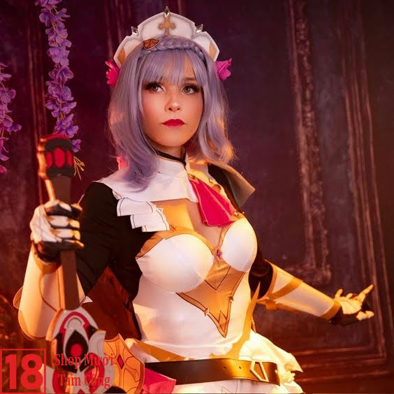 Noelle Cosplay Geshin Impact (4)