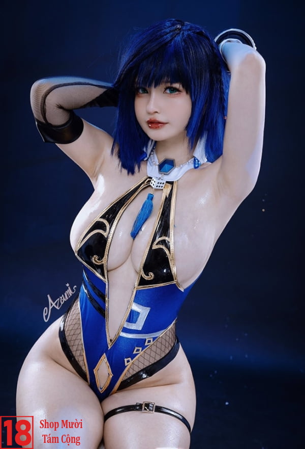 Genshin Impact Cosplay Sexy - Cosplay Yelan (5)