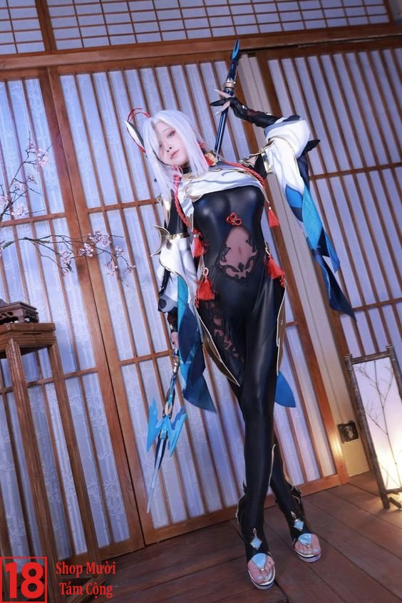 Sexy Cosplay Genshin - Cosplay Shenhe (5)