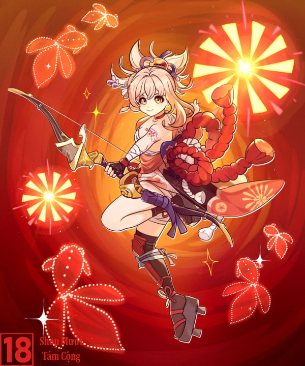 Naganohara Yoimiya Genshin