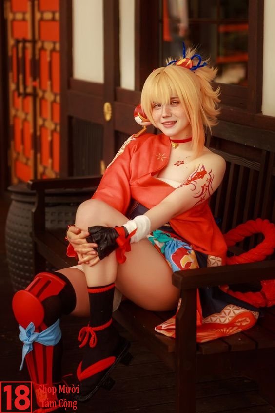 Cosplay Naganohara Yoimiya (1)