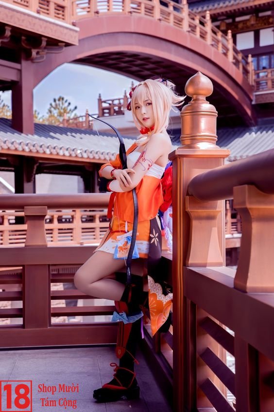 Genshin Impact Cosplay Sexy - Cosplay Naganohara Yoimiya (4)