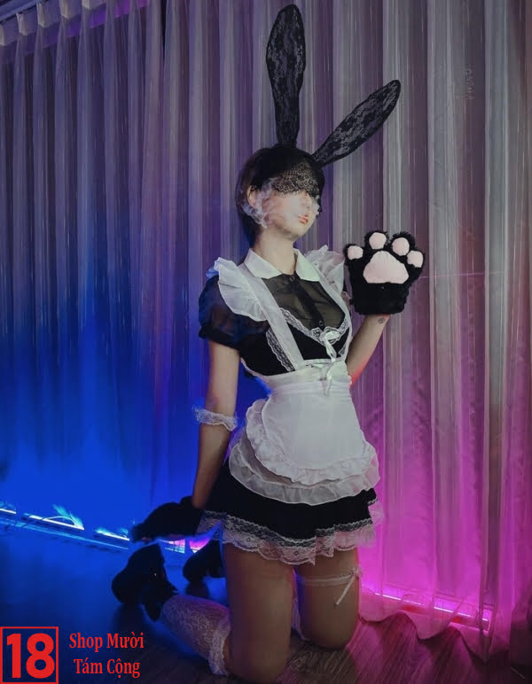 Ảnh Gái Xinh Cosplay Hầu Gái Dễ Thương Cute (7)
