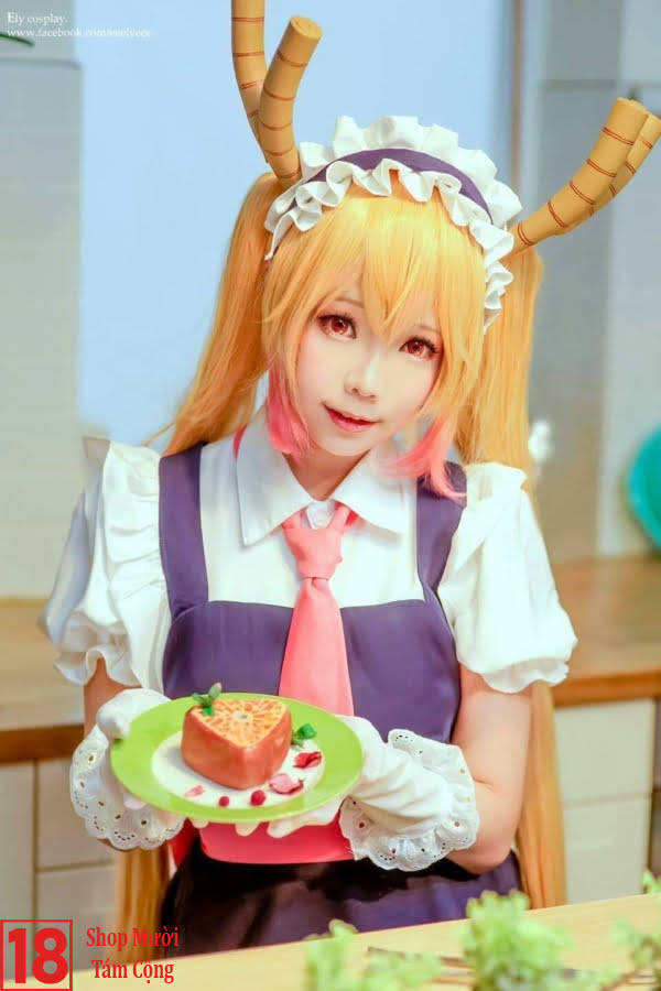 Ảnh Gái Xinh Cosplay Hầu Gái Dễ Thương Cute (2)
