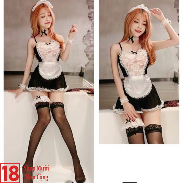 Cosplay Cô Hầu Gái Sexy (4)
