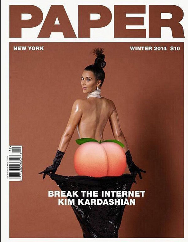 Miley Cyrus mỉa mai ảnh khoe mông của Kim Kardashian 2