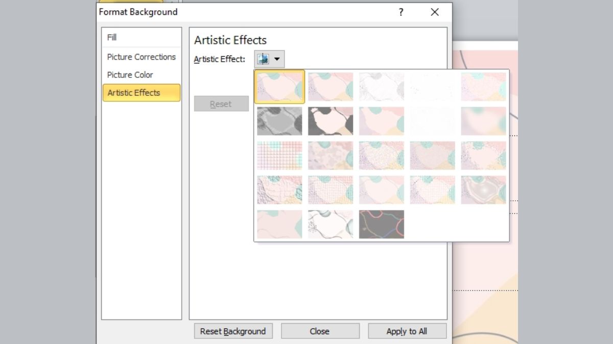 Một số tùy chỉnh background nâng cao trong PowerPoint