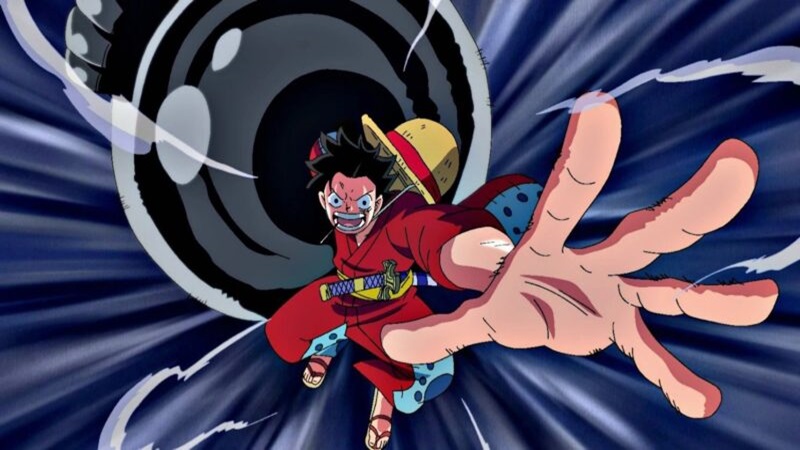 Tải ảnh Luffy cute cùng với đồng đội
