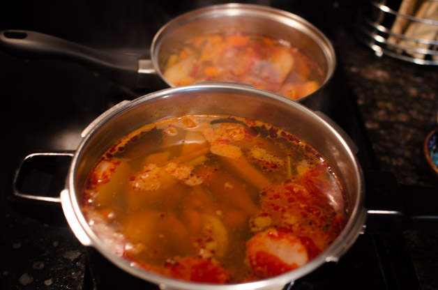 Broth with spices | Bun Bo Hue Chay