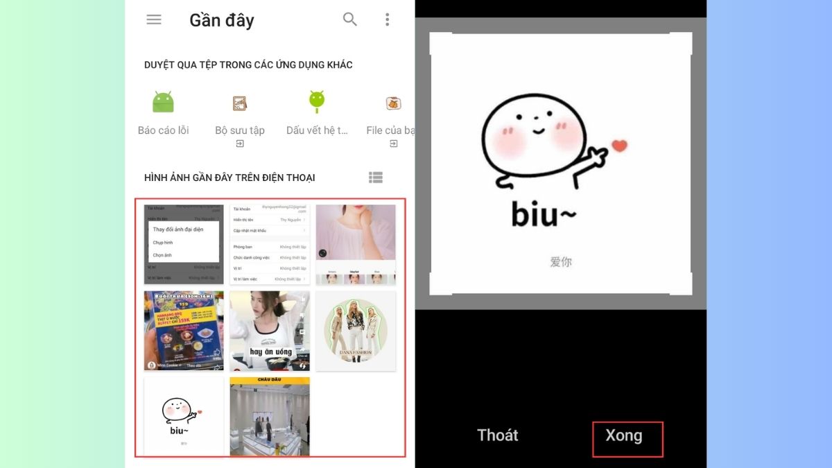 Hướng dẫn đổi ảnh avatar (ảnh đại diện) Zoom trên điện thoại bước 4