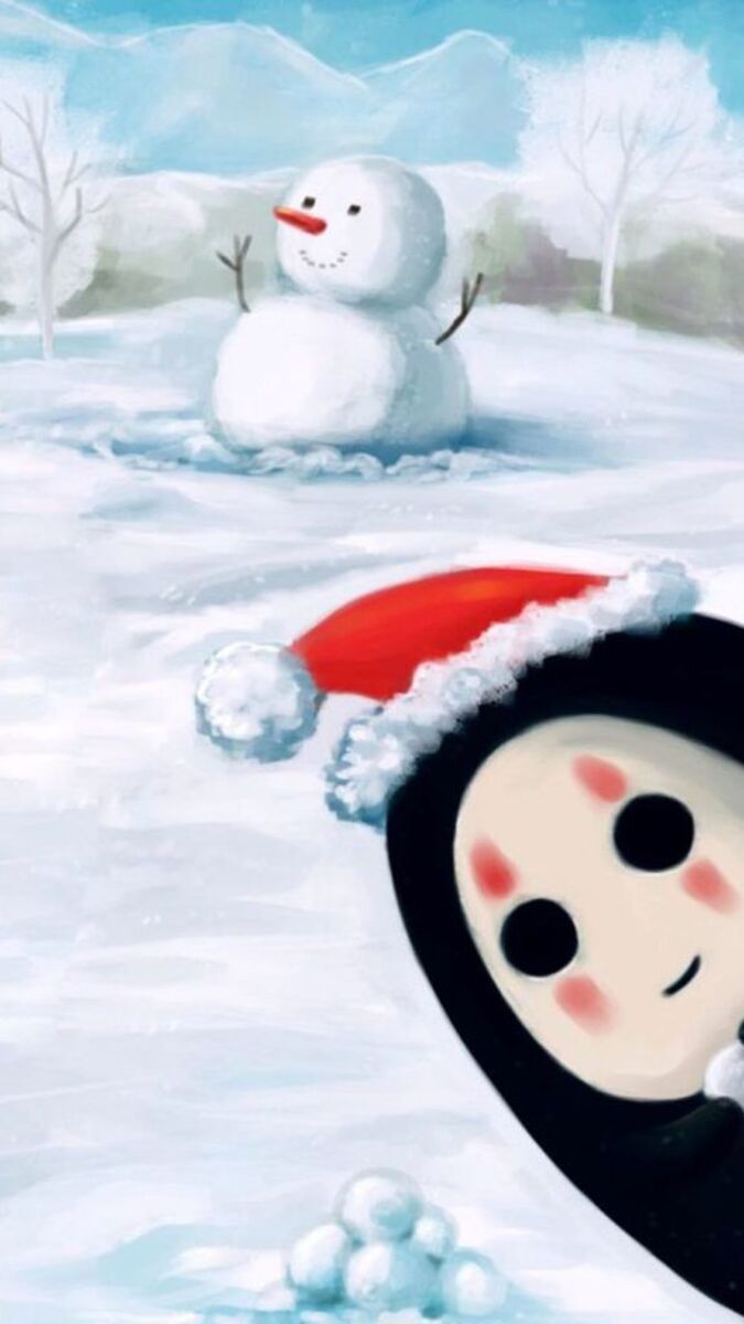 Hình ảnh vô diện cho điện thoại - đi chơi noel
