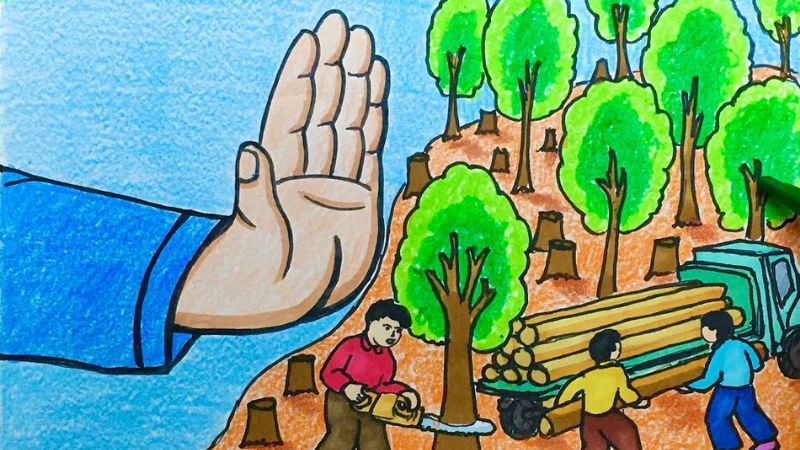 tranh-bao-ve-moi-truong-50-y-tuong-ve-tranh-hay-va-dep-nhat-15