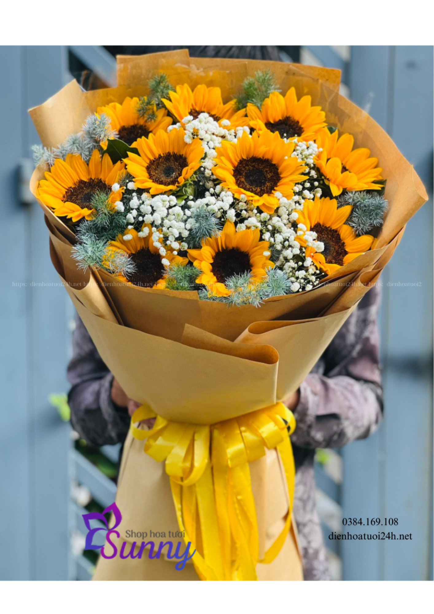 Bó hoa hướng dương
