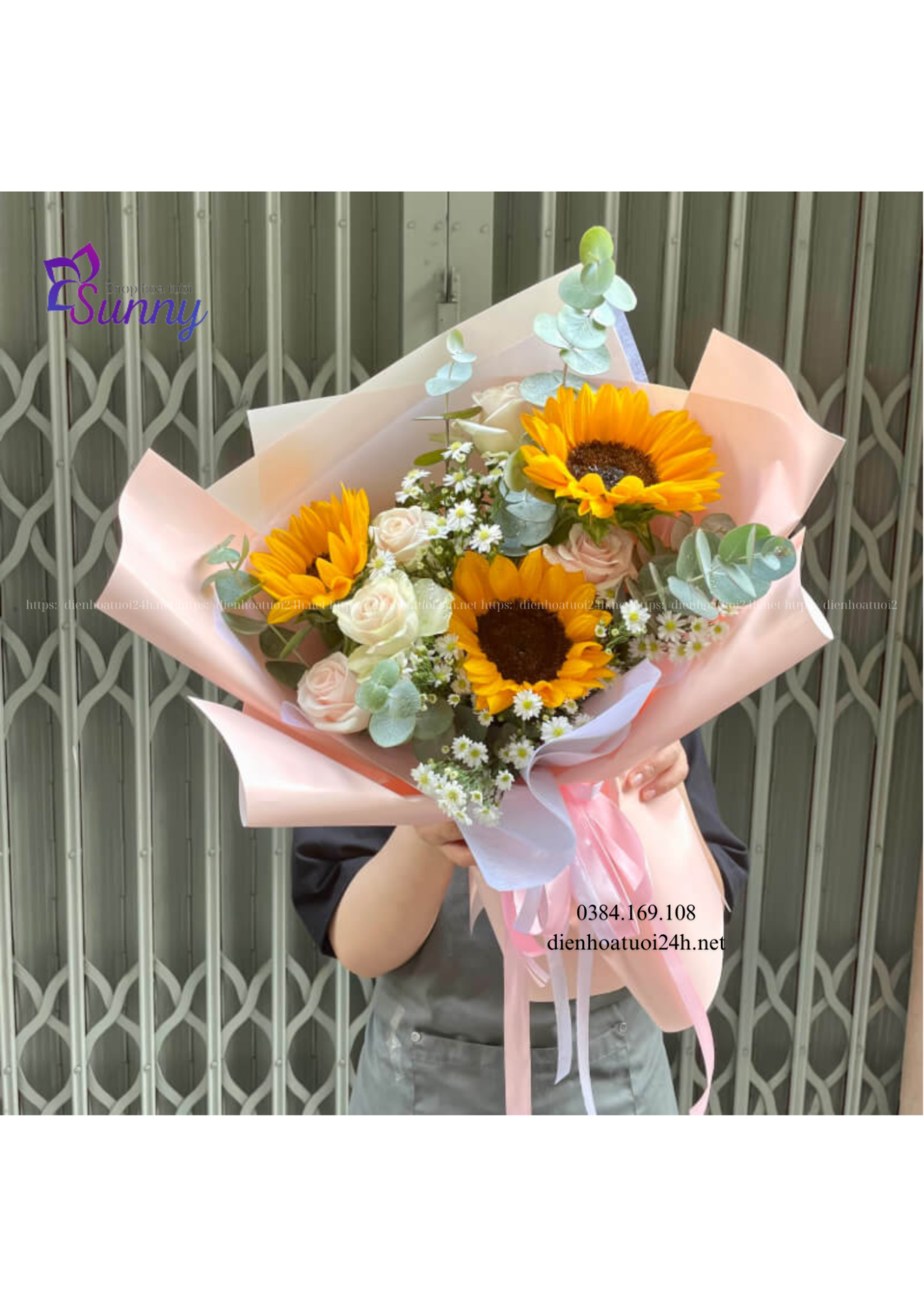 Bó hoa hướng dương