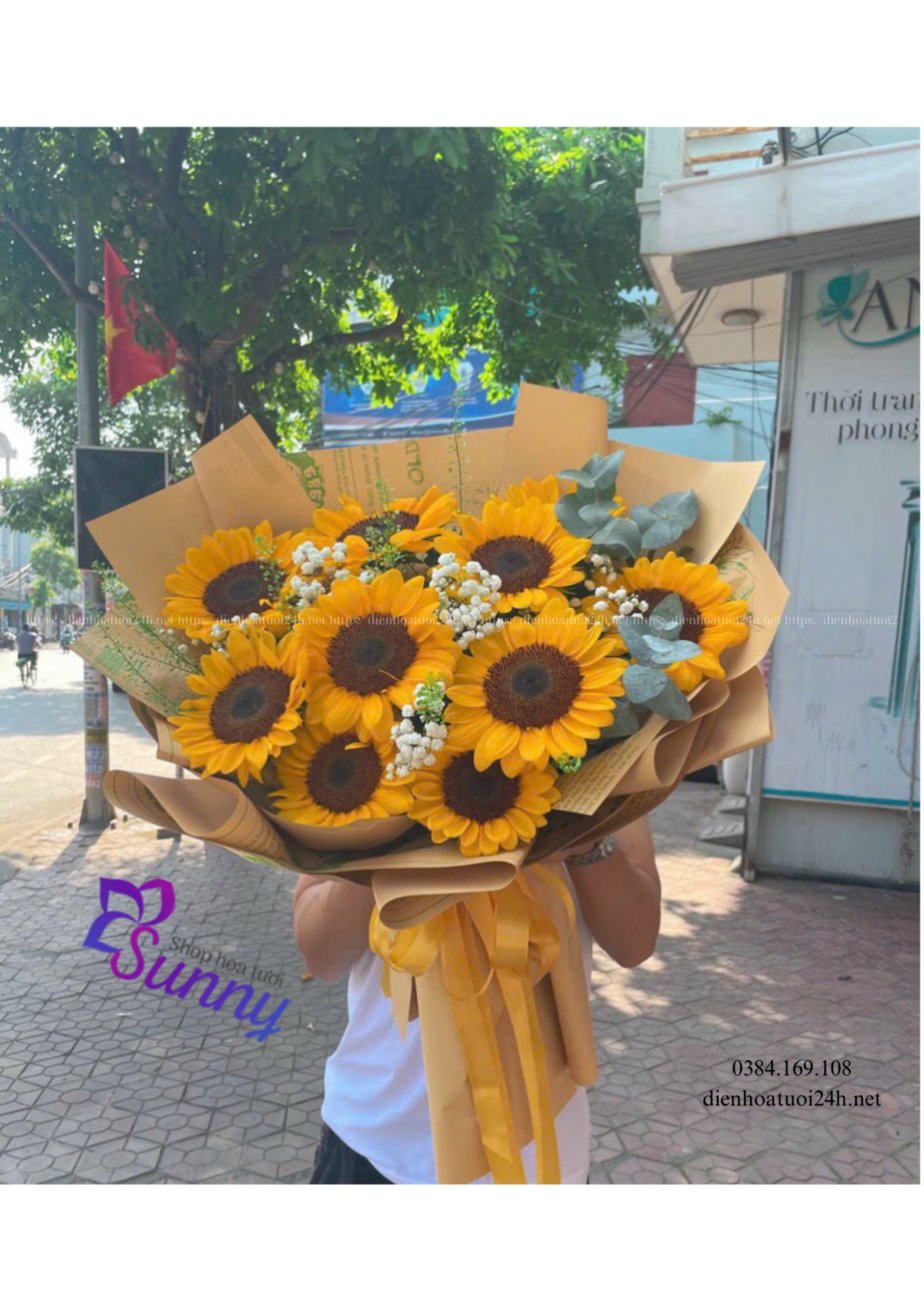 Bó hoa hướng dương