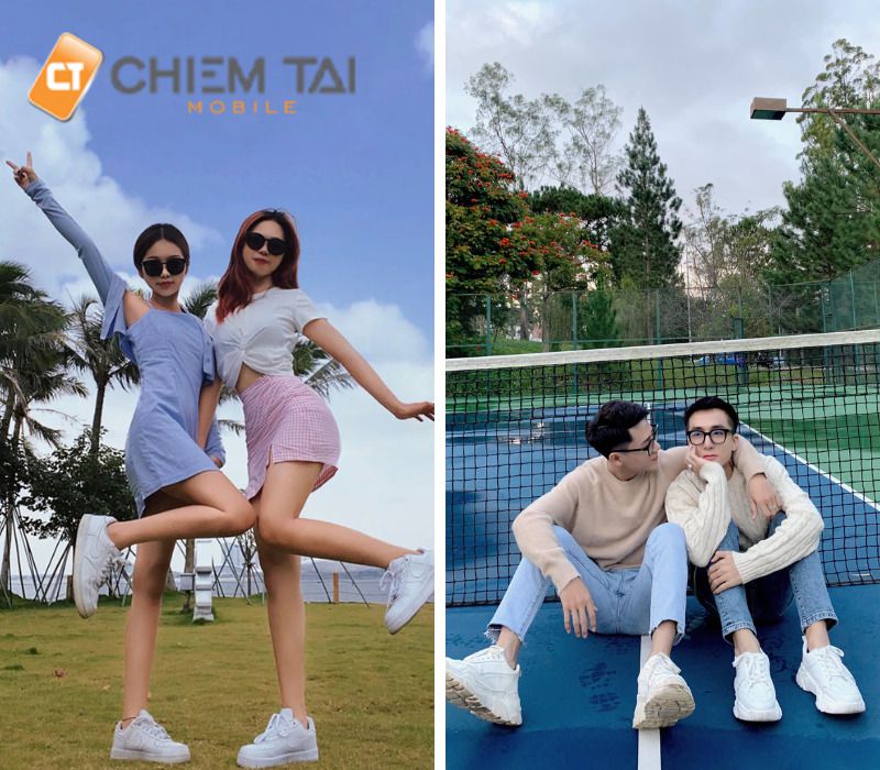 Chuẩn bị trang phục đôi bạn thân