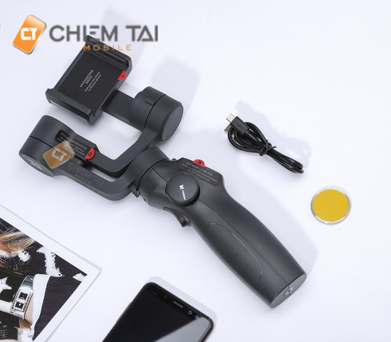 Gậy chống rung Funsnap Capture 2 có thuật toán nhận diện khuôn mặt